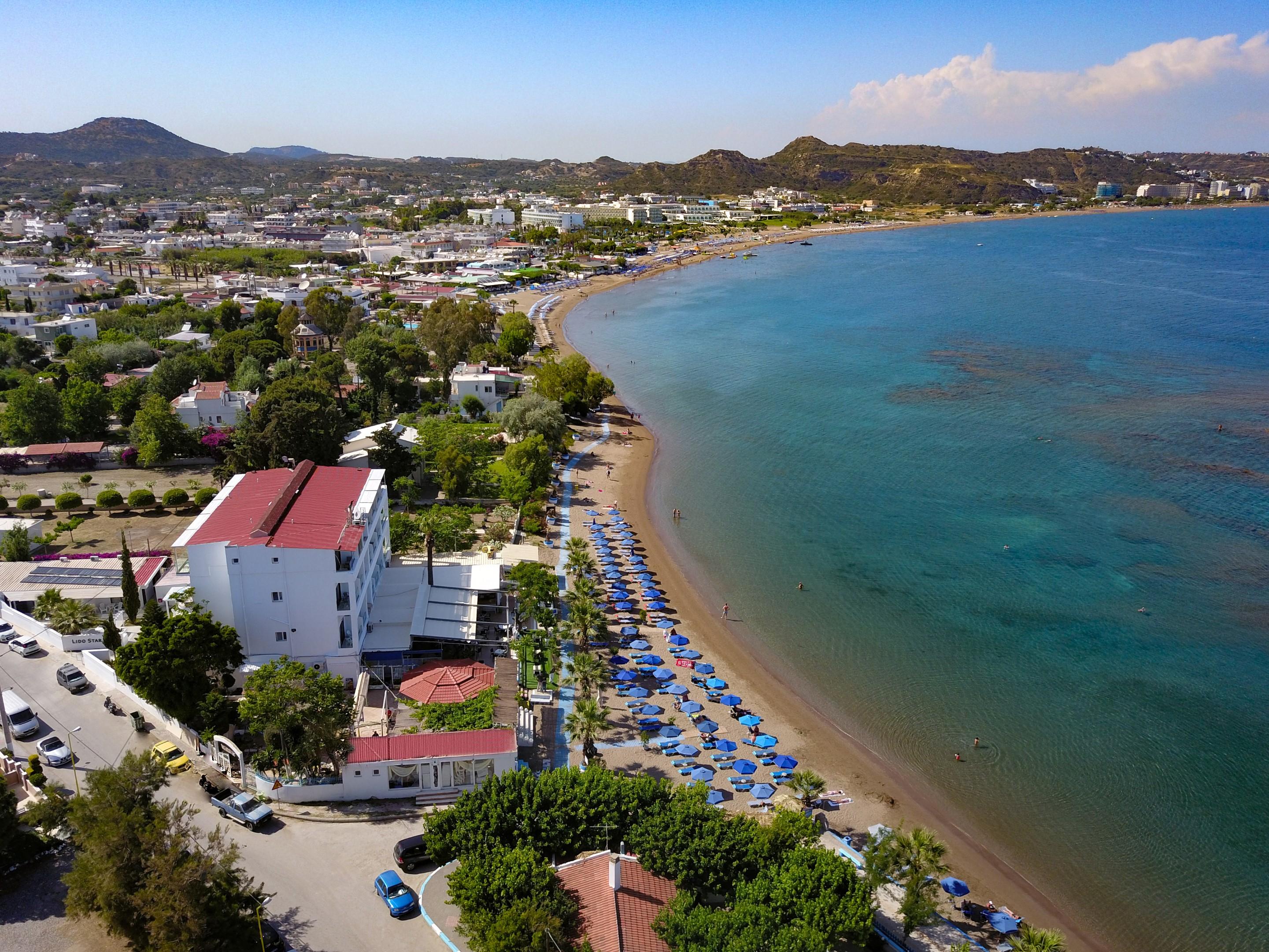 Lido Star Beach Фалираки Экстерьер фото